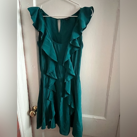 Beautiful dress  color teal - Picture 3 of 4